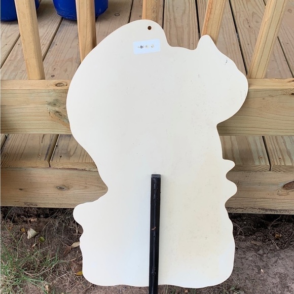 Vintage large easter bunny yard sign. - Picture 2 of 5